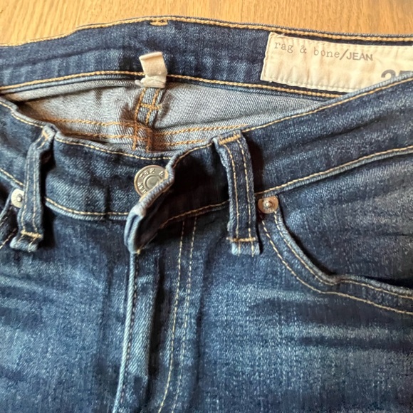 NWOT Rag & bone skinny jeans medium wash size 25 - Picture 8 of 8